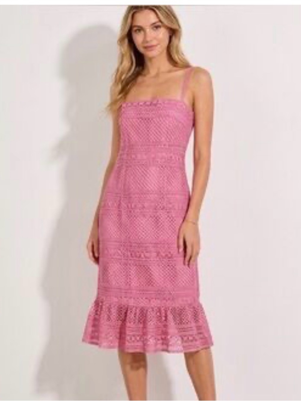 ❤️ J.Crew Geometric Lace Midi Dress - Size 4
